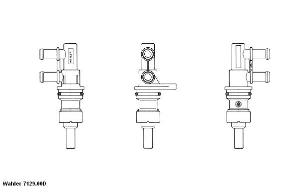 Wahler Thermostaat 7129.00D