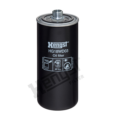 Hengst Filter Filter/oliezeef automaatbak HG18WD03