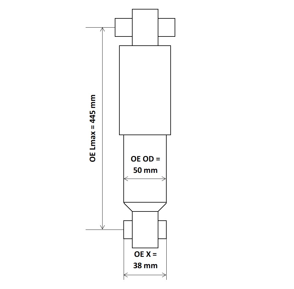 KYB Schokdemper 3450036