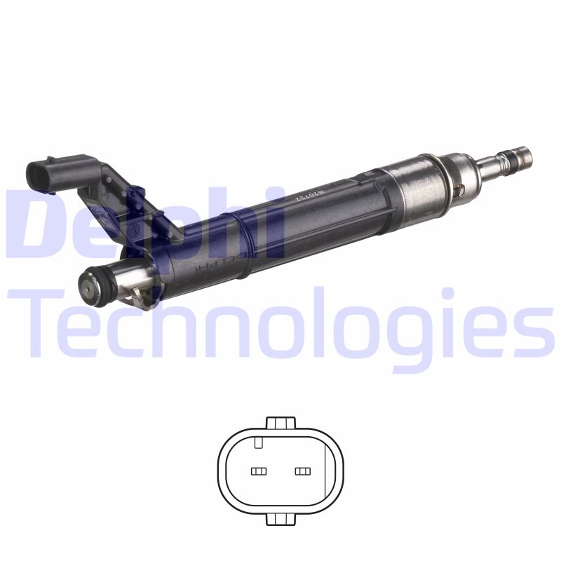 Delphi Diesel Verstuiver/Injector 28408295-12B1