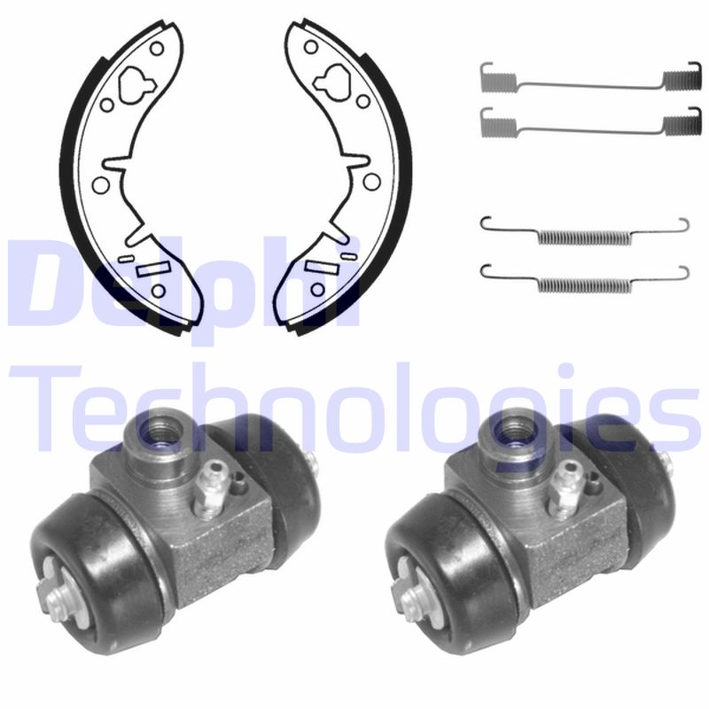 Delphi Diesel Remschoen set 688