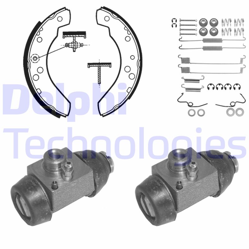 Delphi Diesel Remschoen set 795