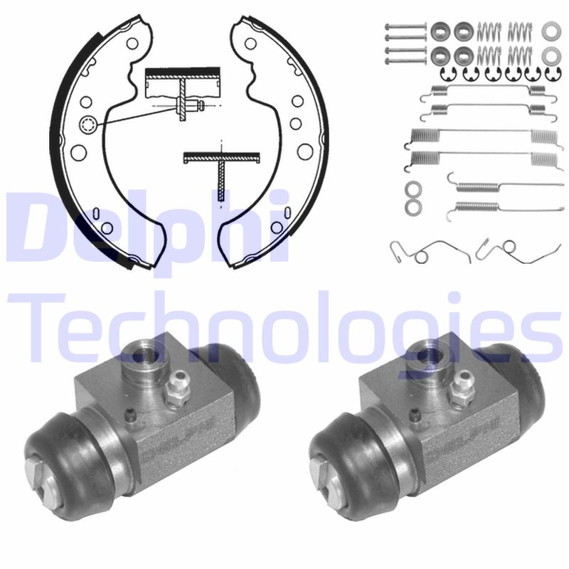 Delphi Diesel Remschoen set 798