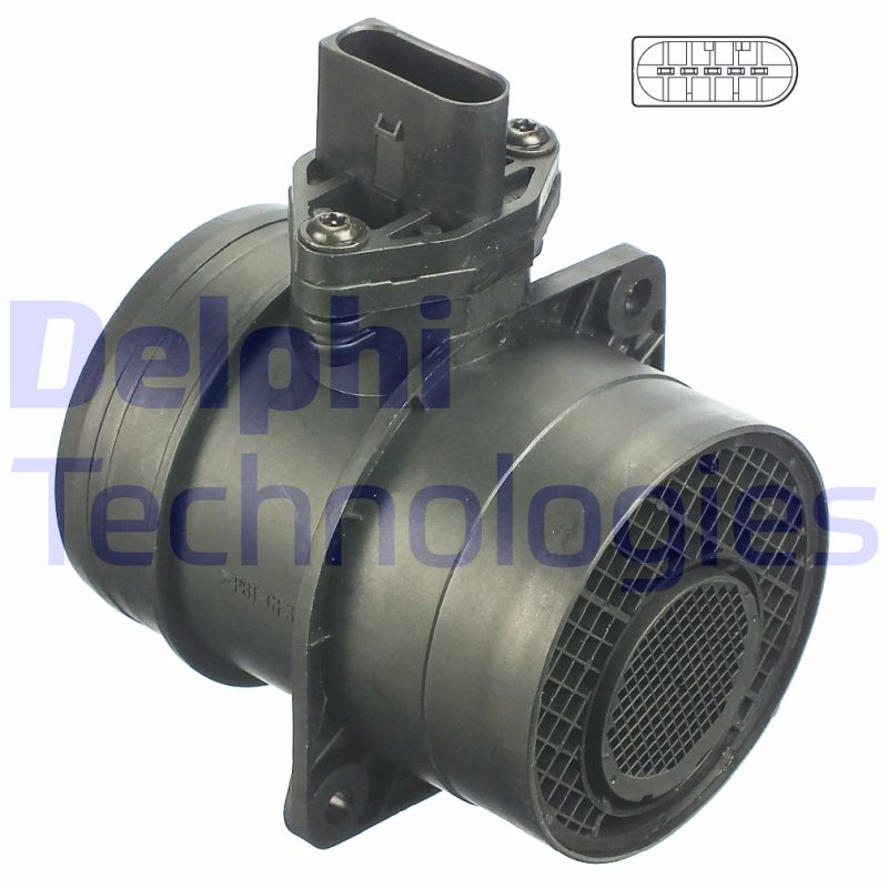 Delphi Diesel Luchtmassameter AF10251-12B1