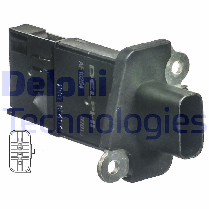 Delphi Diesel Luchtmassameter AF10254-12B1