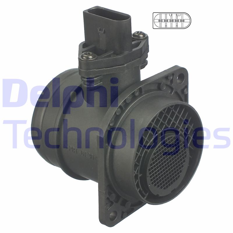 Delphi Diesel Luchtmassameter AF10258-12B1
