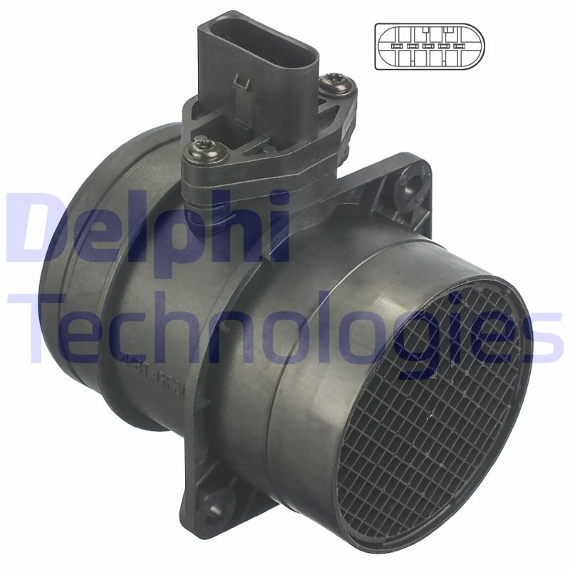 Delphi Diesel Luchtmassameter AF10263-12B1
