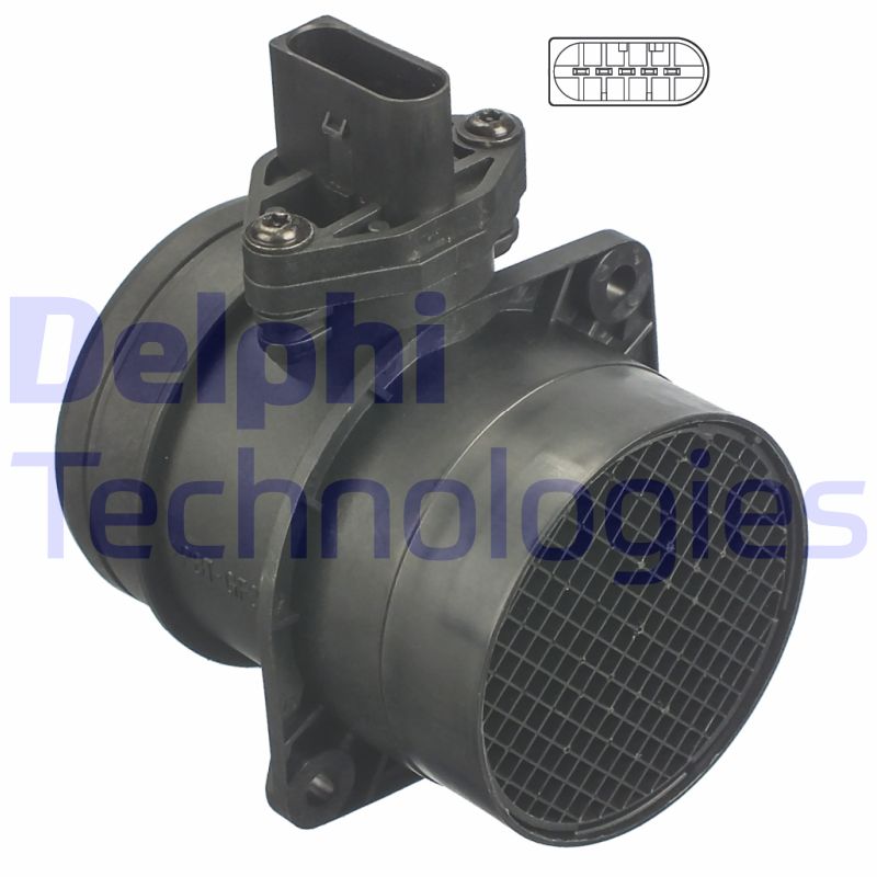 Delphi Diesel Luchtmassameter AF10266-12B1
