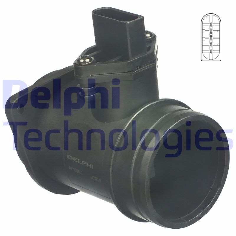 Delphi Diesel Luchtmassameter AF10267-12B1