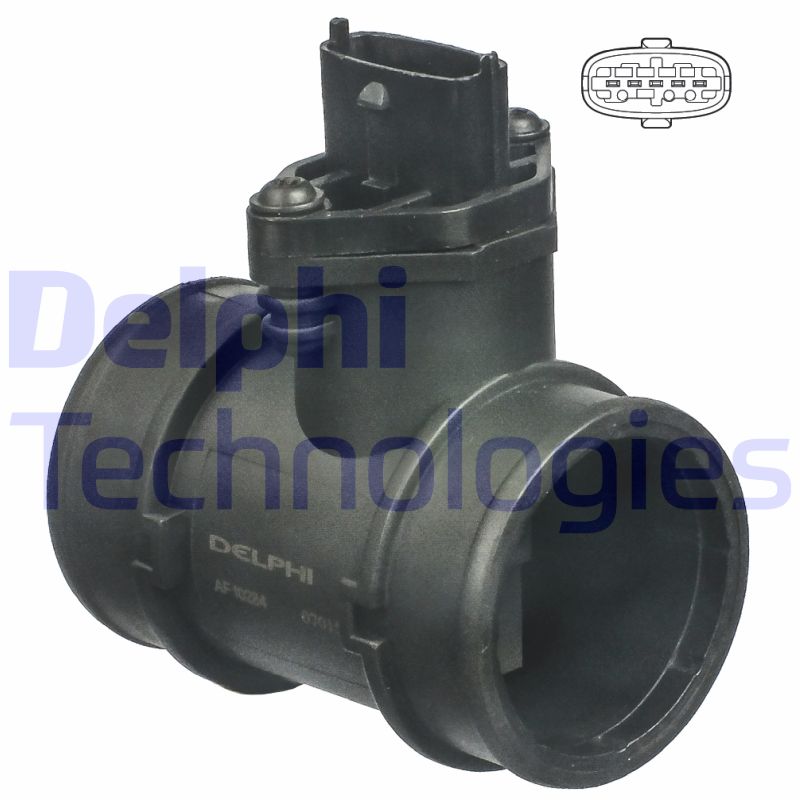 Delphi Diesel Luchtmassameter AF10284-12B1