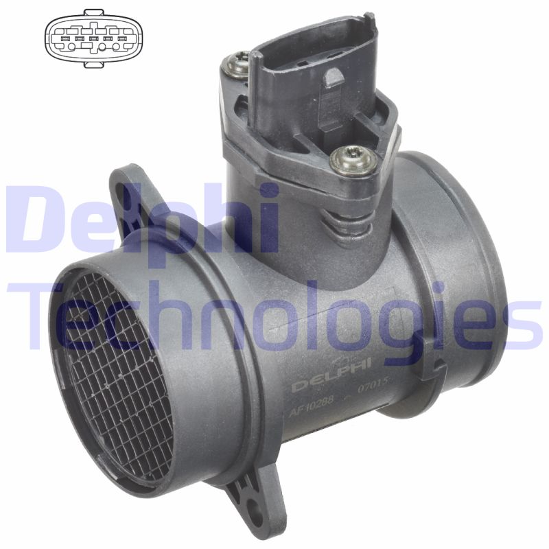 Delphi Diesel Luchtmassameter AF10288-12B1