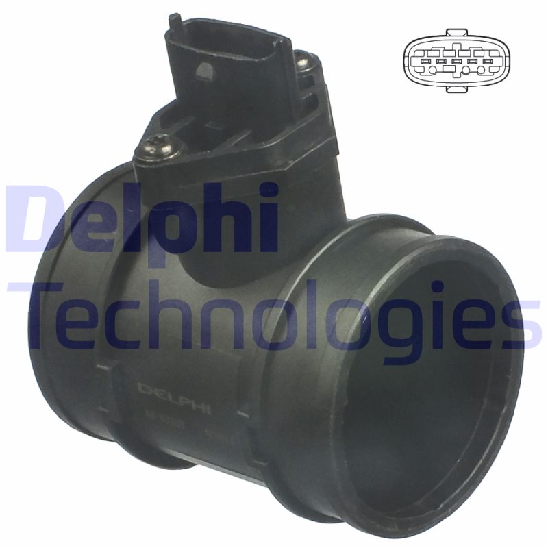 Delphi Diesel Luchtmassameter AF10307-12B1