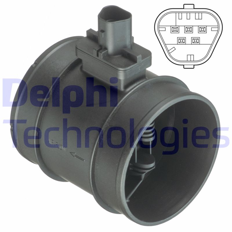 Delphi Diesel Luchtmassameter AF10410-12B1