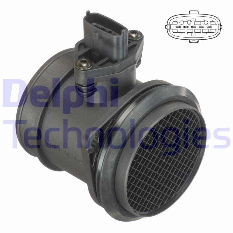 Delphi Diesel Luchtmassameter AF10411-12B1
