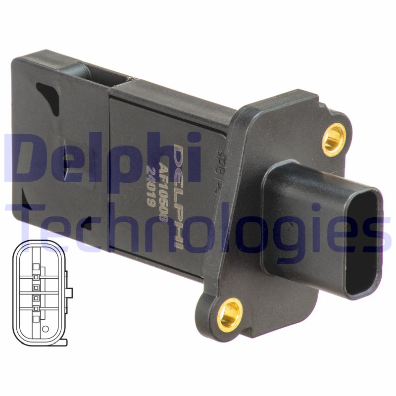 Delphi Diesel Luchtmassameter AF10508-12B1