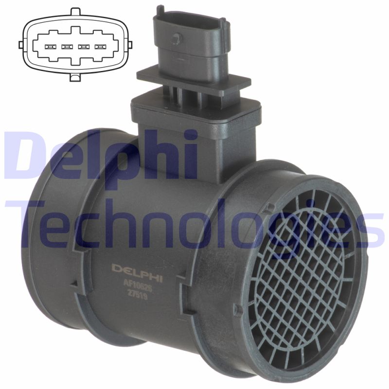 Delphi Diesel Luchtmassameter AF10626-12B1