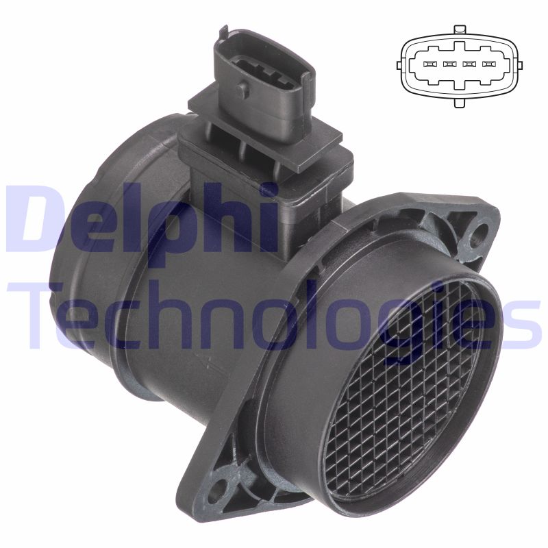 Delphi Diesel Luchtmassameter AF10632-12B1