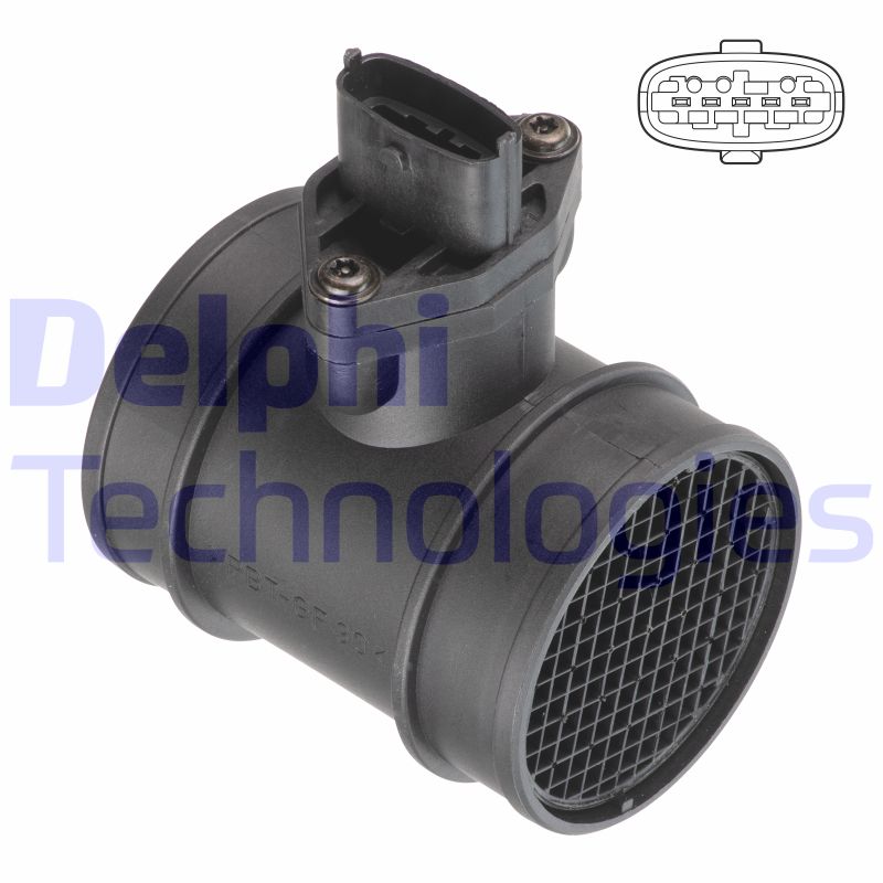 Delphi Diesel Luchtmassameter AF10710-12B1