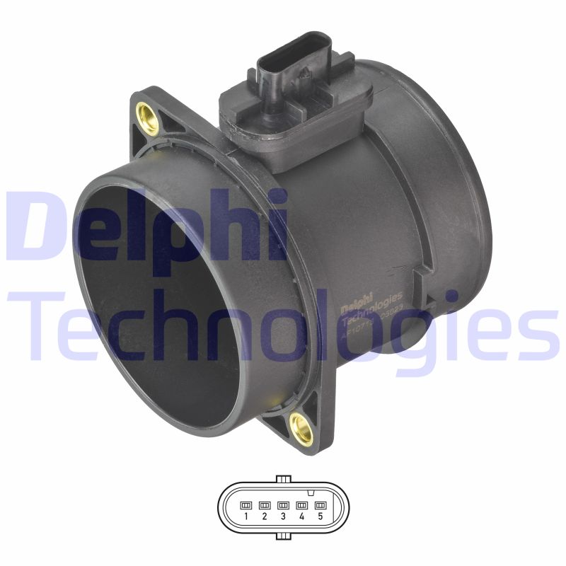 Delphi Diesel Luchtmassameter AF10713-12B1