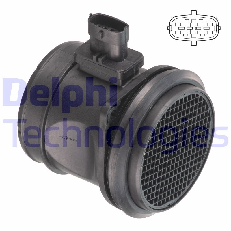 Delphi Diesel Luchtmassameter AF10726-12B1