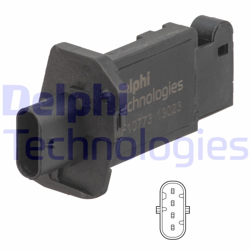 Delphi Diesel Luchtmassameter AF10773-12B1