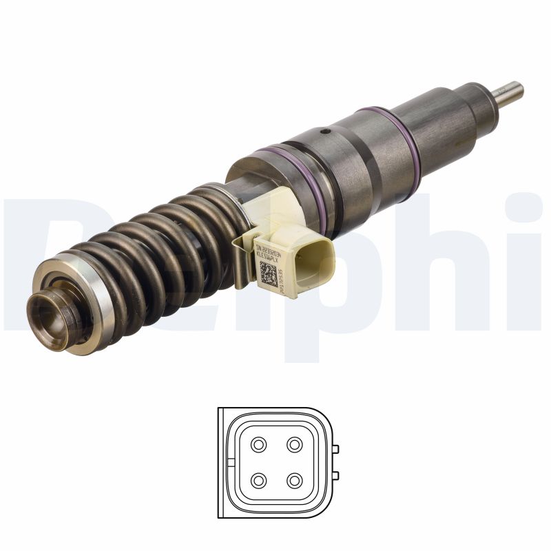 Delphi Diesel Verstuiver/Injector BEBE4D34101