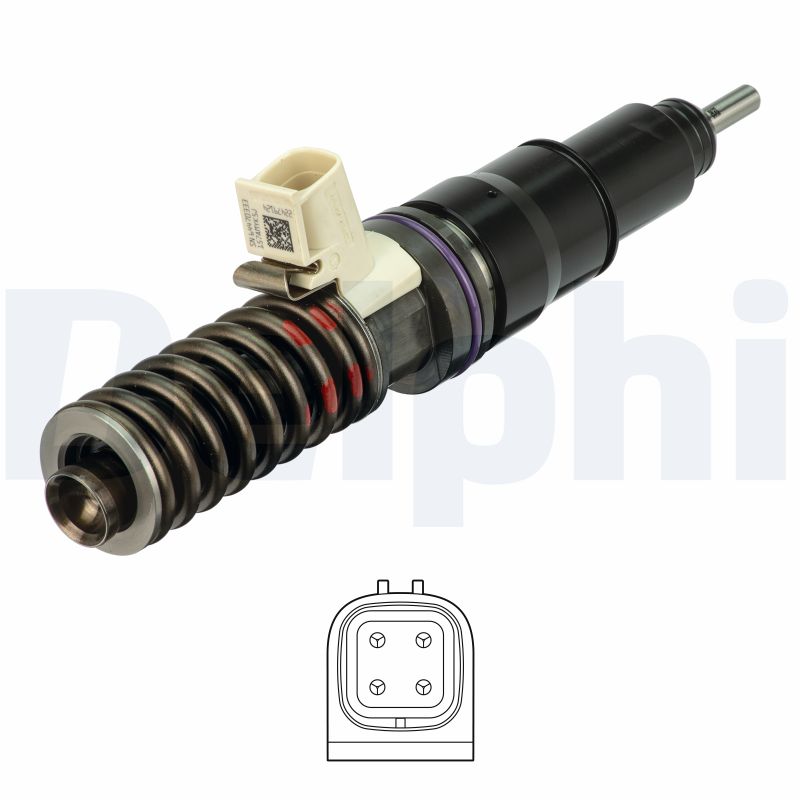 Delphi Diesel Verstuiver/Injector BEBE4L16001