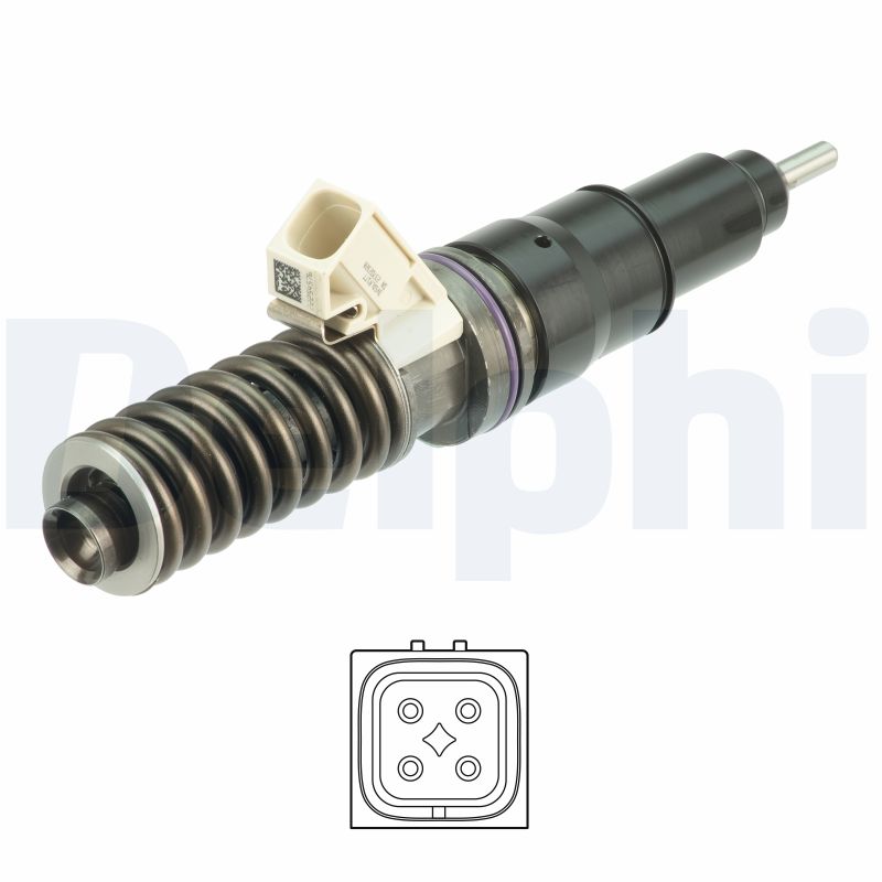 Delphi Diesel Verstuiver/Injector BEBE4P03001