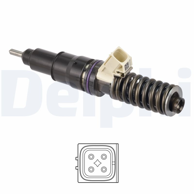Delphi Diesel Verstuiver/Injector BEBE4P03002