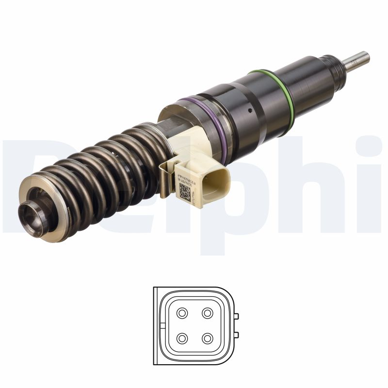 Delphi Diesel Verstuiver/Injector BEBE5G17101