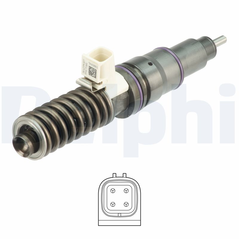 Delphi Diesel Verstuiver/Injector BEBE5H00001