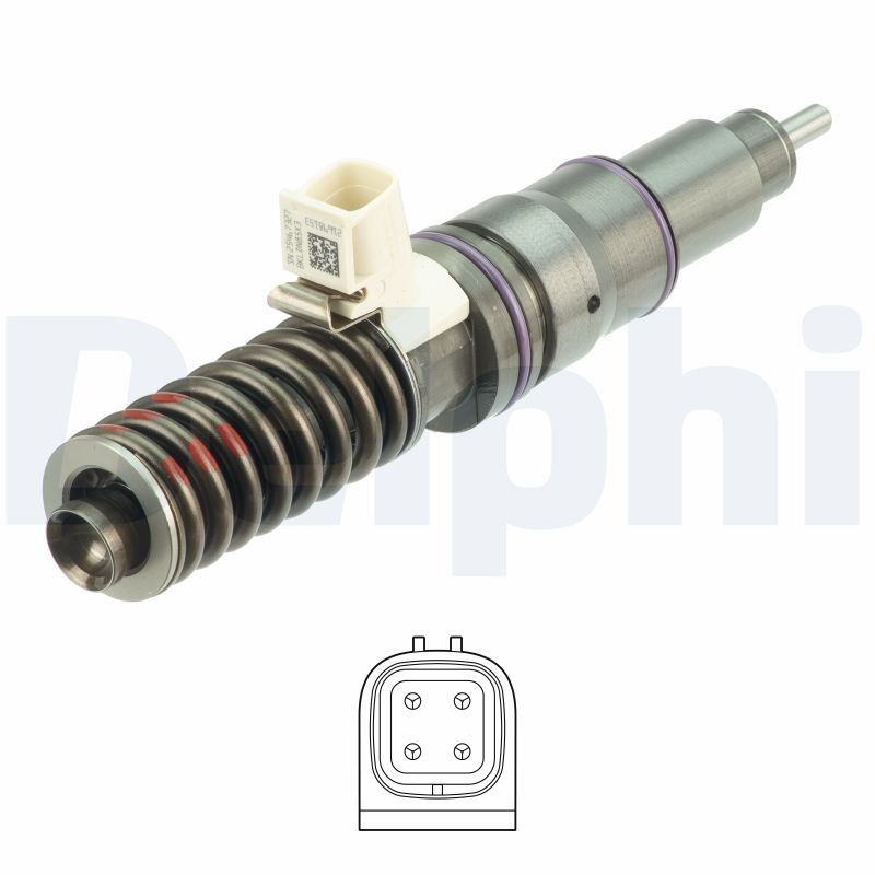 Delphi Diesel Verstuiver/Injector BEBE5H01001