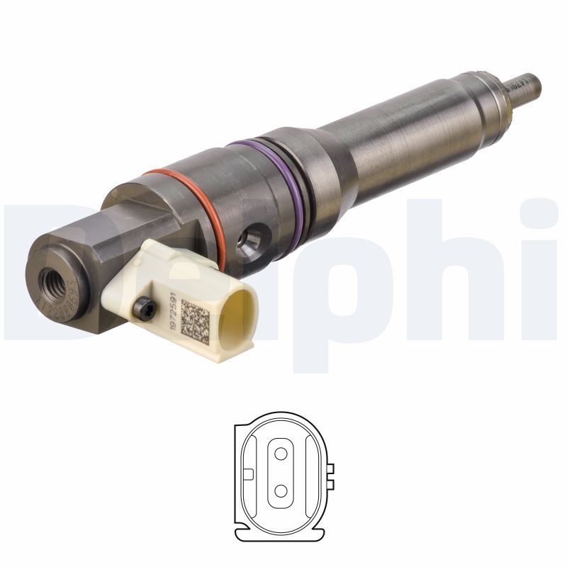 Delphi Diesel Verstuiver/Injector BEBJ1D00003