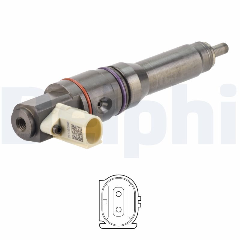 Delphi Diesel Verstuiver/Injector BEBJ1D02001