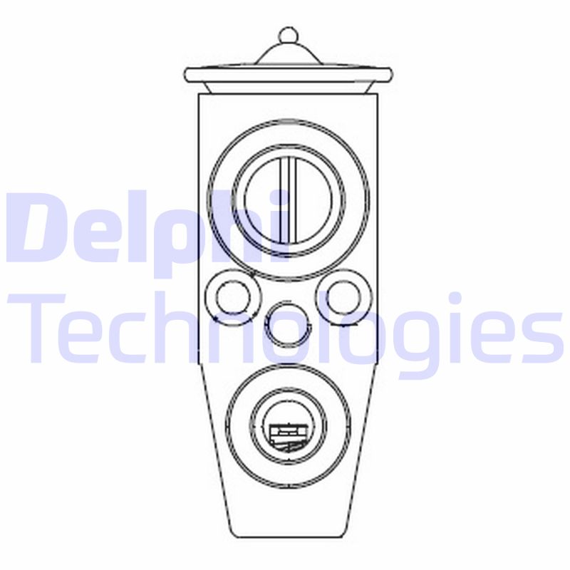 Delphi Diesel Airco expansieklep CB1008V