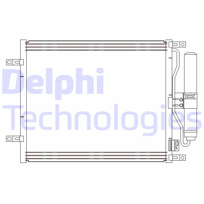 Delphi Diesel Airco condensor CF20245