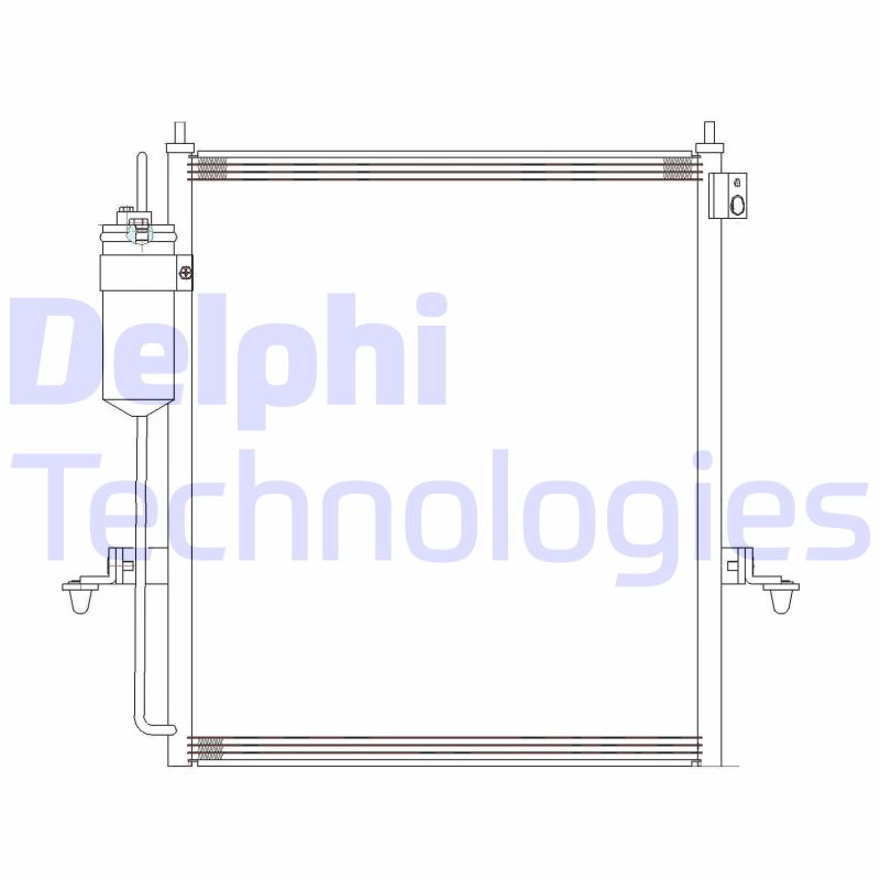 Delphi Diesel Airco condensor CF20286