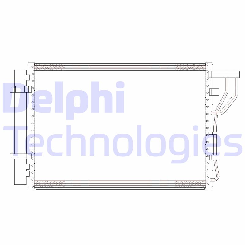 Delphi Diesel Airco condensor CF20302