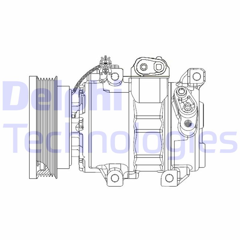 Delphi Diesel Airco compressor CS20343