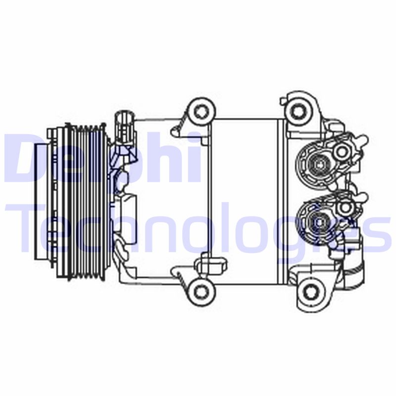 Delphi Diesel Airco compressor CS20466
