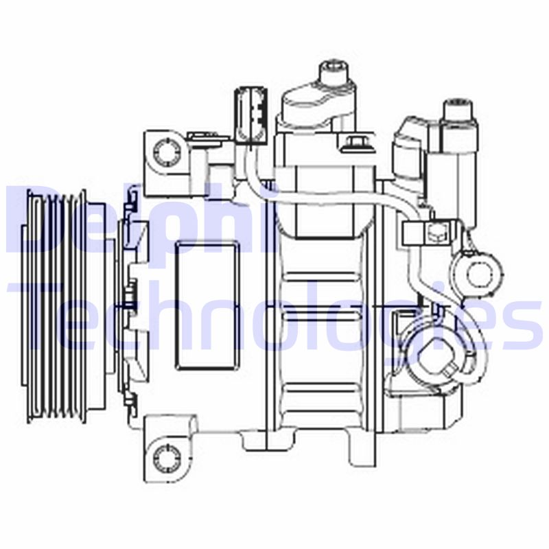 Delphi Diesel Airco compressor CS20474