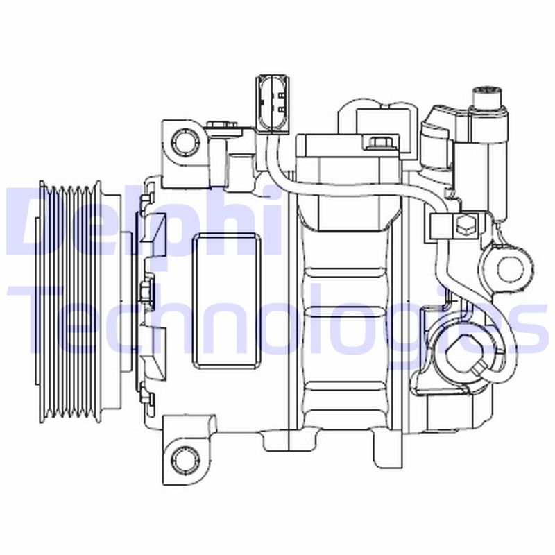 Delphi Diesel Airco compressor CS20476