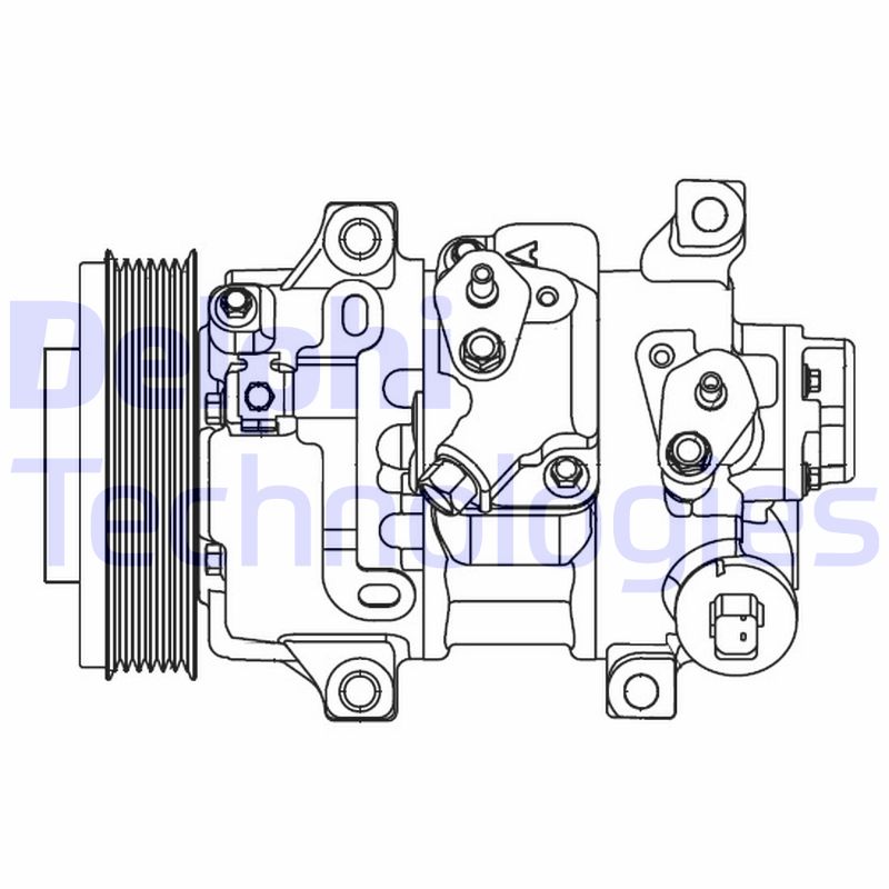 Delphi Diesel Airco compressor CS20478