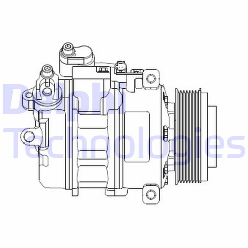 Delphi Diesel Airco compressor CS20479