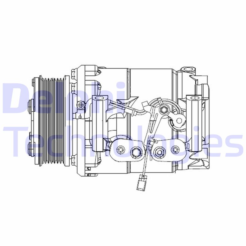 Delphi Diesel Airco compressor CS20492