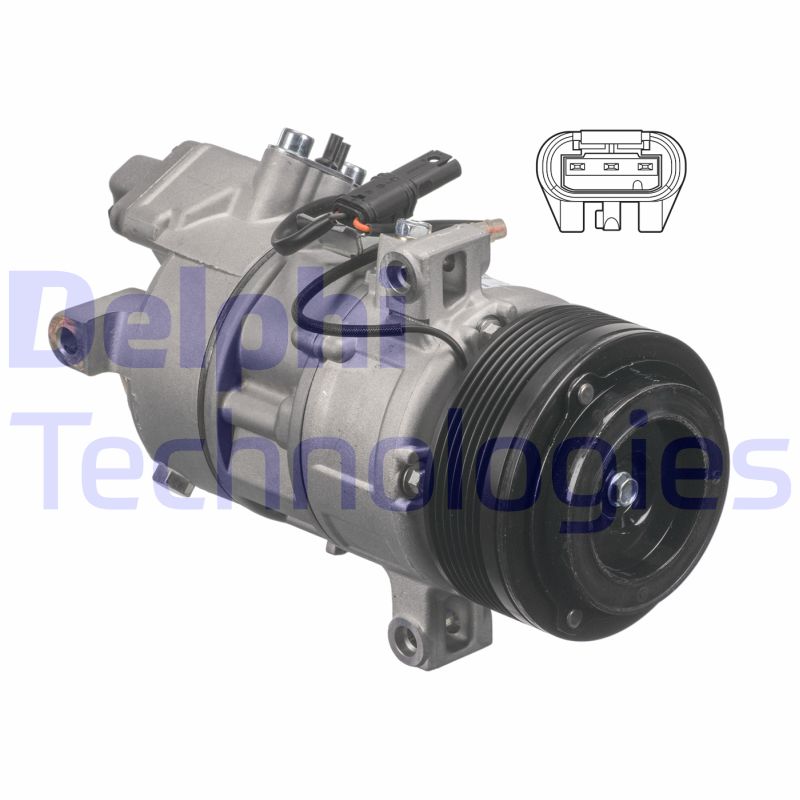 Delphi Diesel Airco compressor CS20498