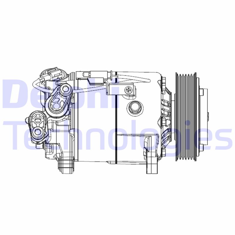 Delphi Diesel Airco compressor CS20500