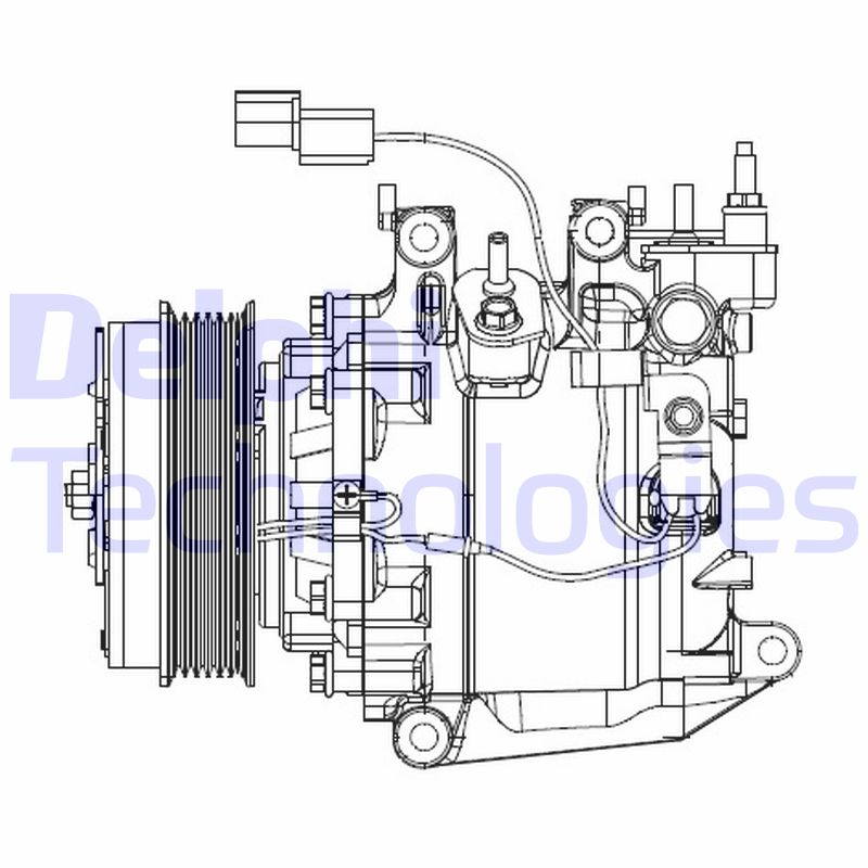 Delphi Diesel Airco compressor CS20503