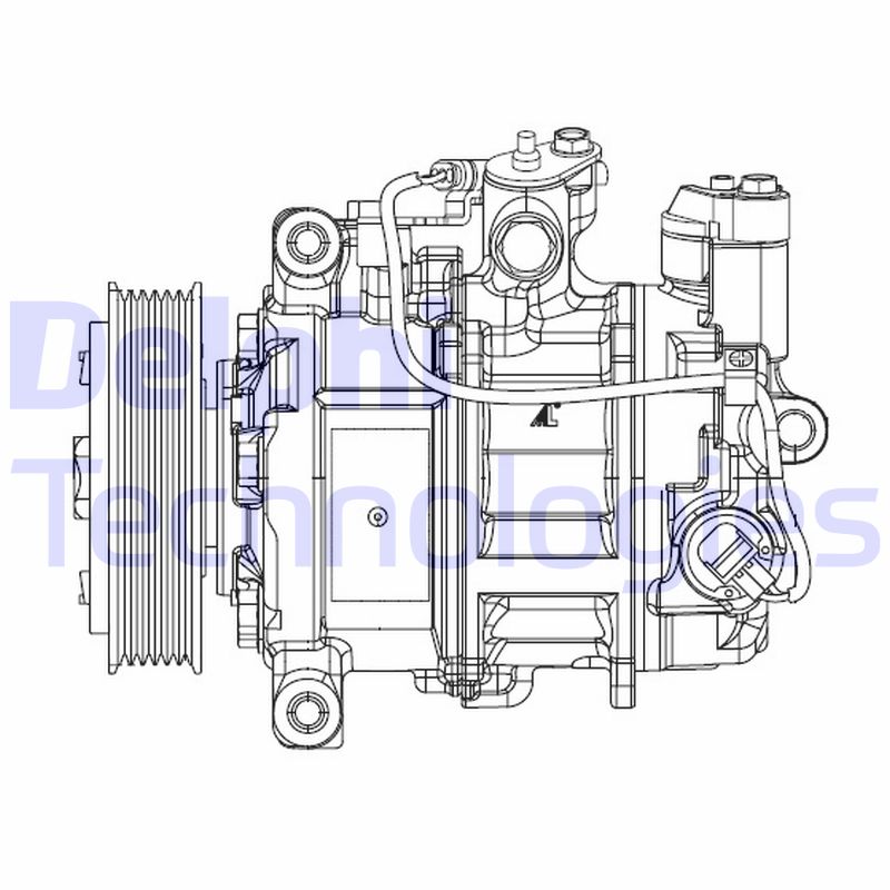 Delphi Diesel Airco compressor CS20504