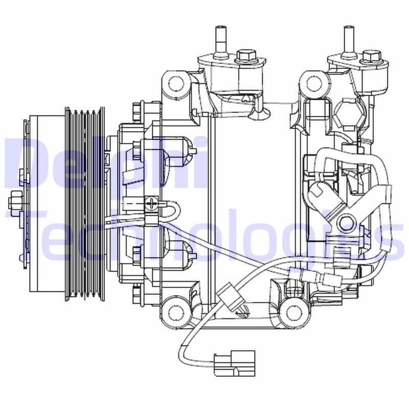 Delphi Diesel Airco compressor CS20510